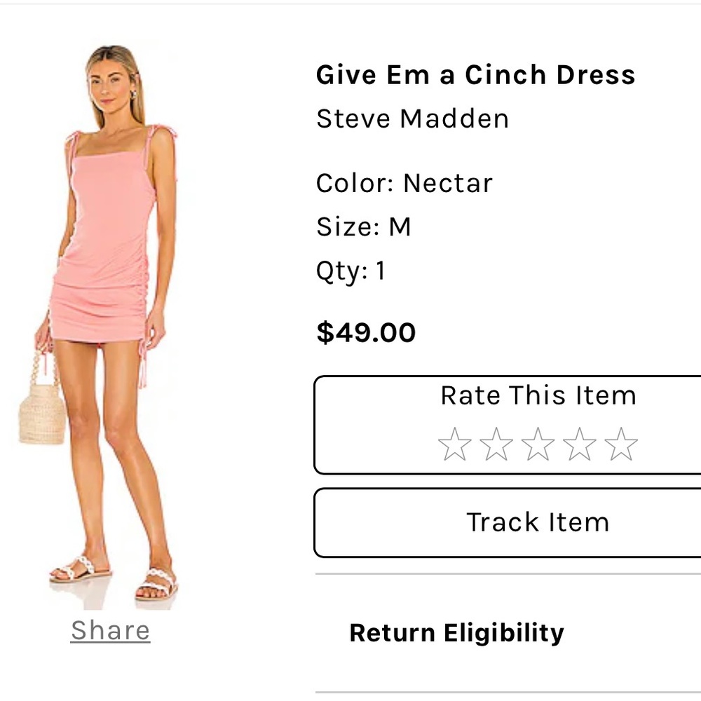 Steve Madden from Revolve Dress